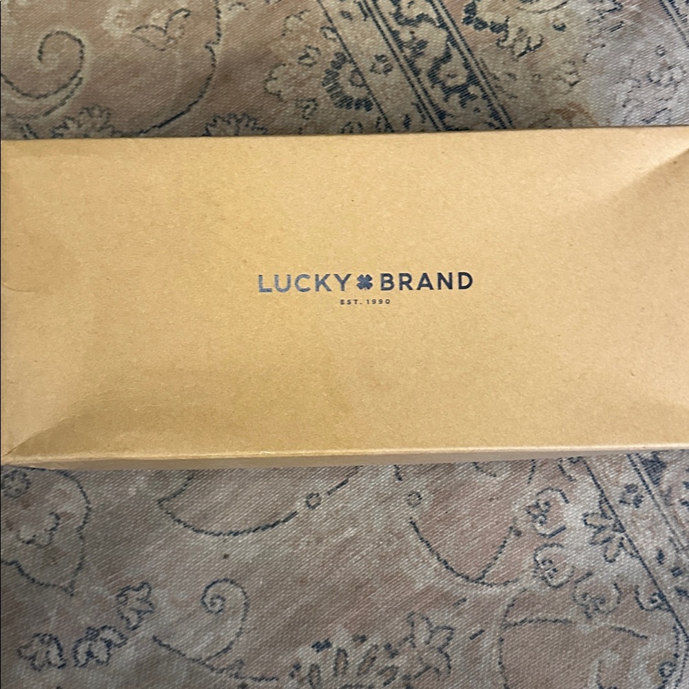 Lucky Brand Tan Box